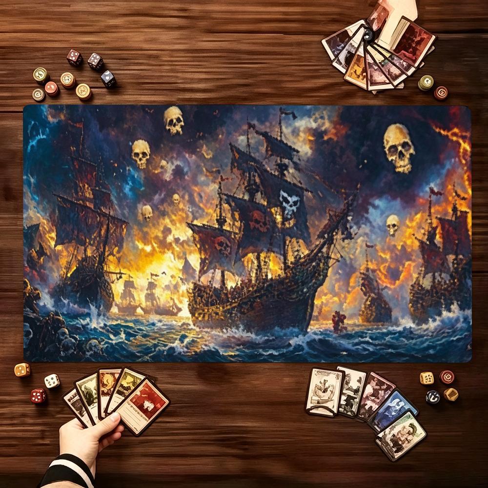 Board Game Pirates - Tapis de jeu étendu Fantasy Pirate