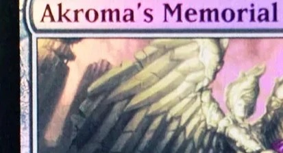 Board Game Quest - Cartes Proxy Personnalisées Akroma's Memorial/Akromas Will,