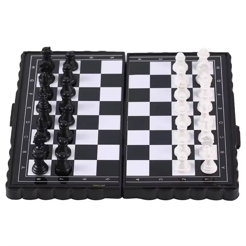 Board Game For Kids - Mini jeu d'échecs magnétique, 1 pièce,