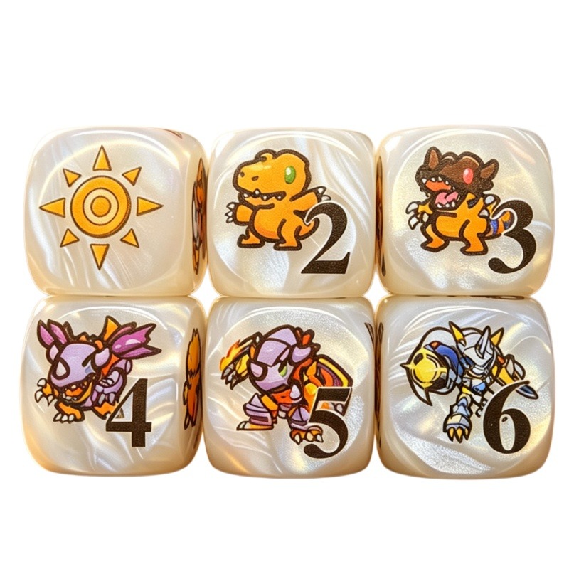 Board Game Hegemony - Lot de 2 jetons Digimon DTCG