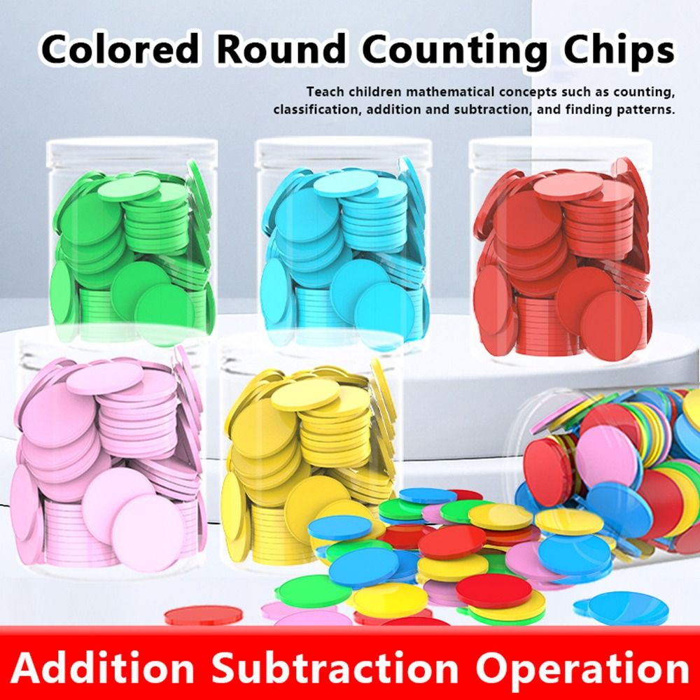 Board Game Operation - 100 jetons de comptage en plastique