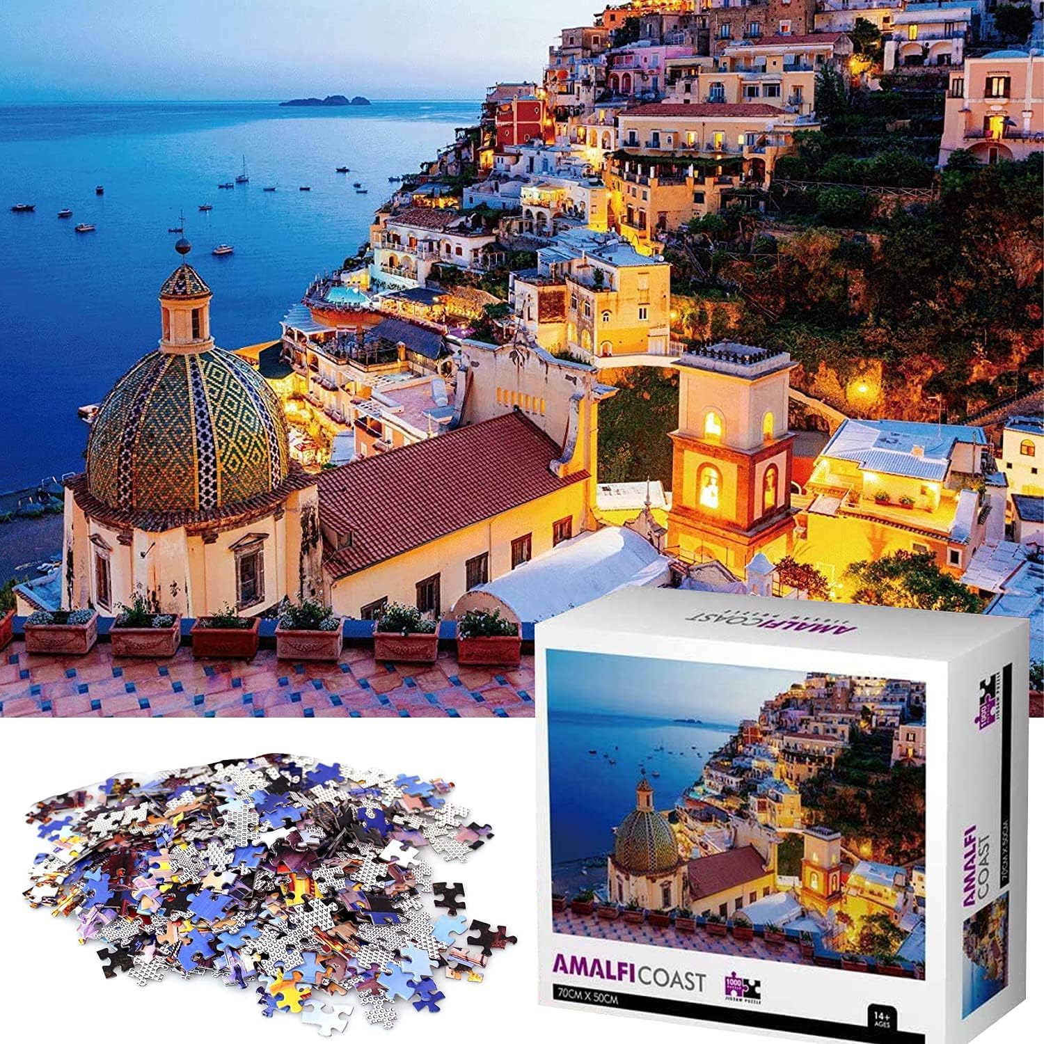 Jigsaw Puzzle Adult - Puzzle de 1000 pièces, jeux de