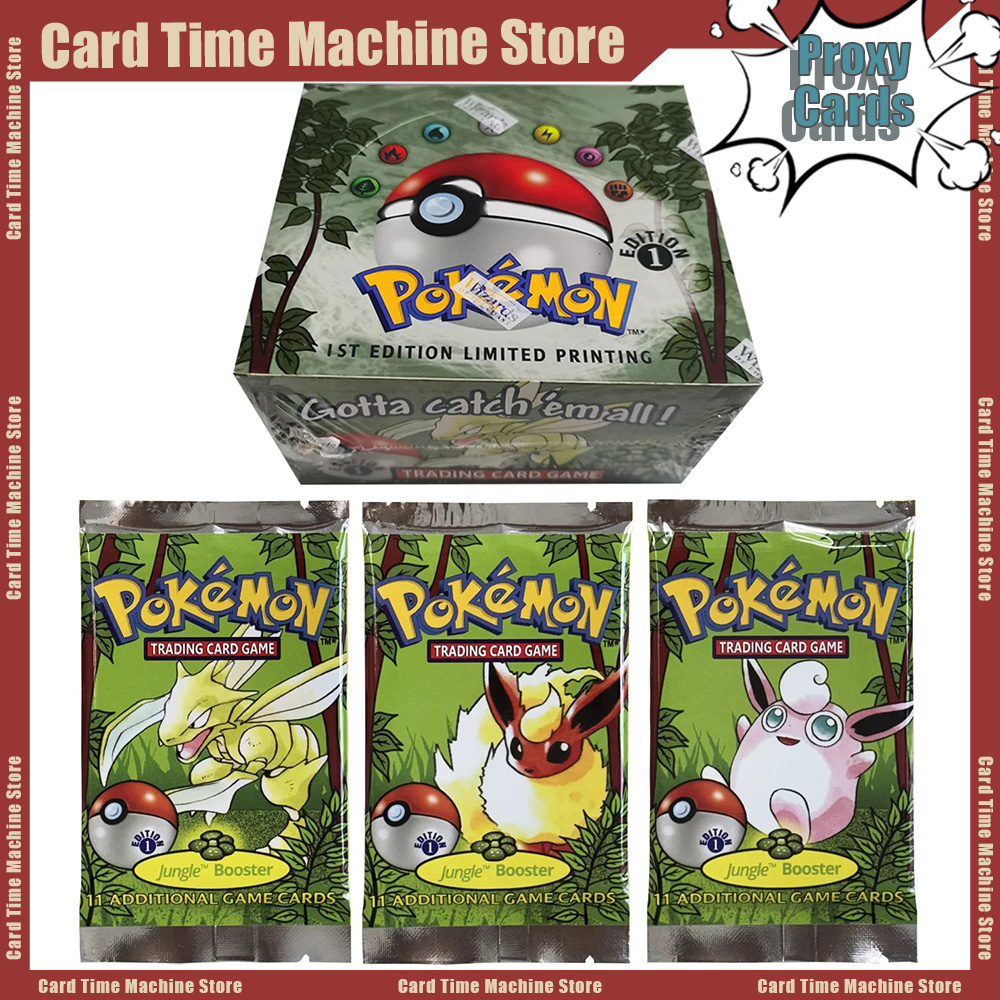 Board Game Pokemon - Cartes Pokémon 1ère édition Jungle Booster