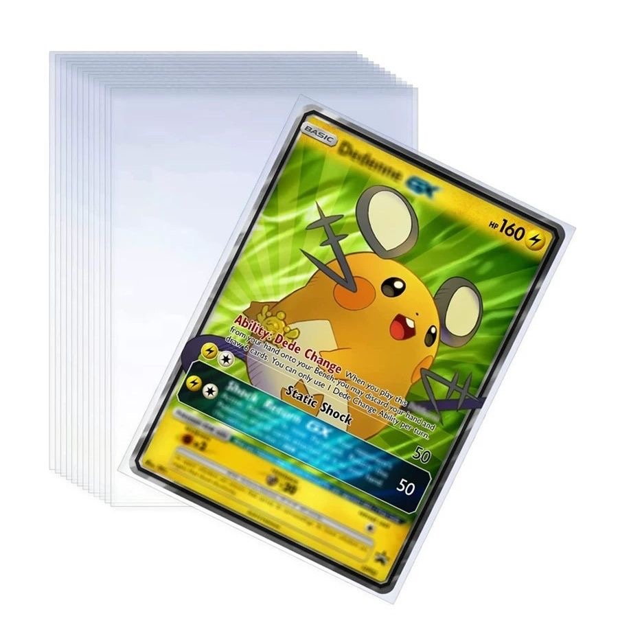 Board Game Quest - Manchons de cartes de jeux transparents,