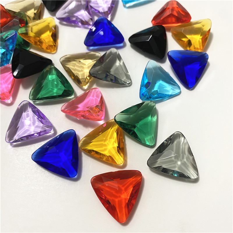 Board Game Hegemony - Pièces de pion triangulaires transparentes en