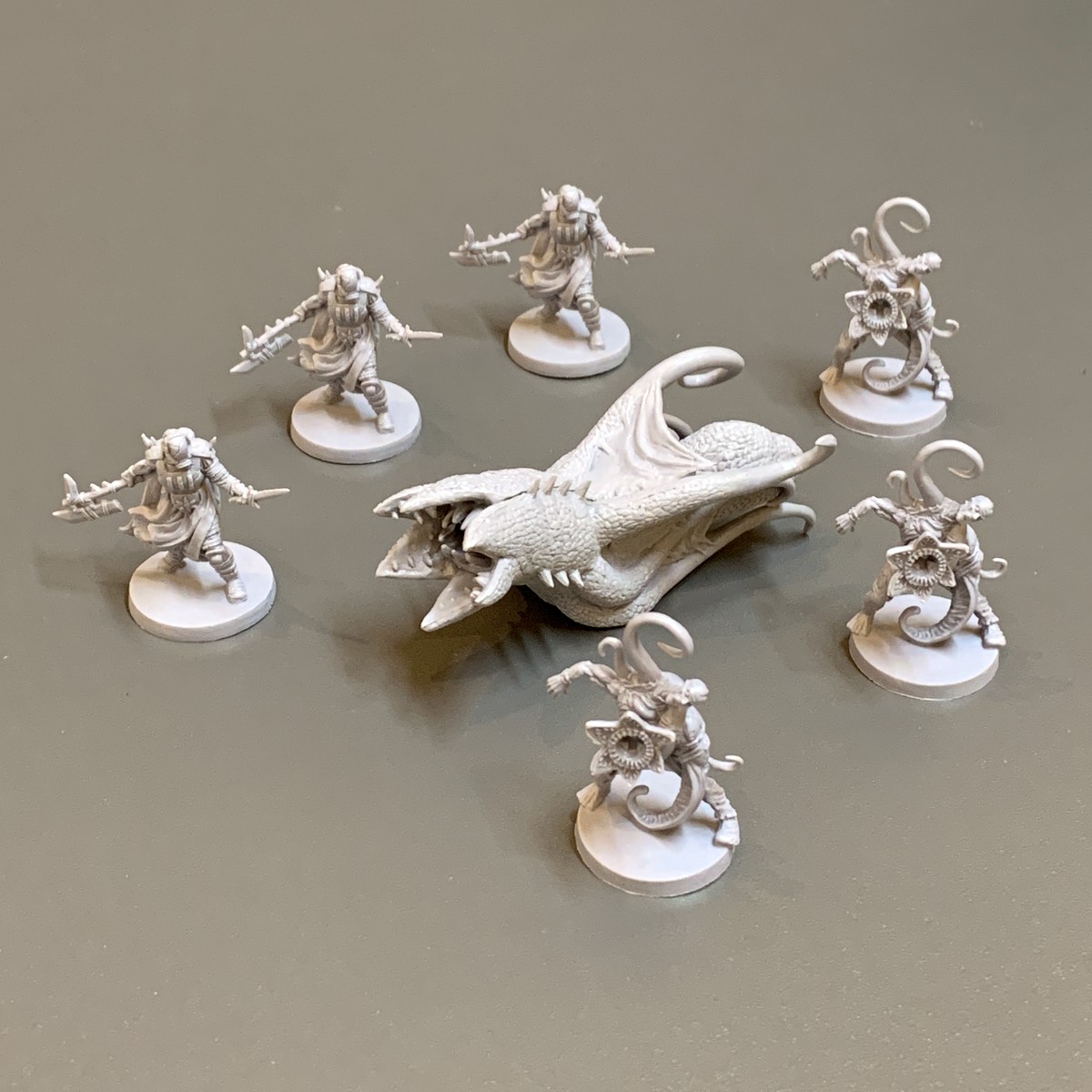 Board Game Horror Movie - Lot de 6 figurines de ver
