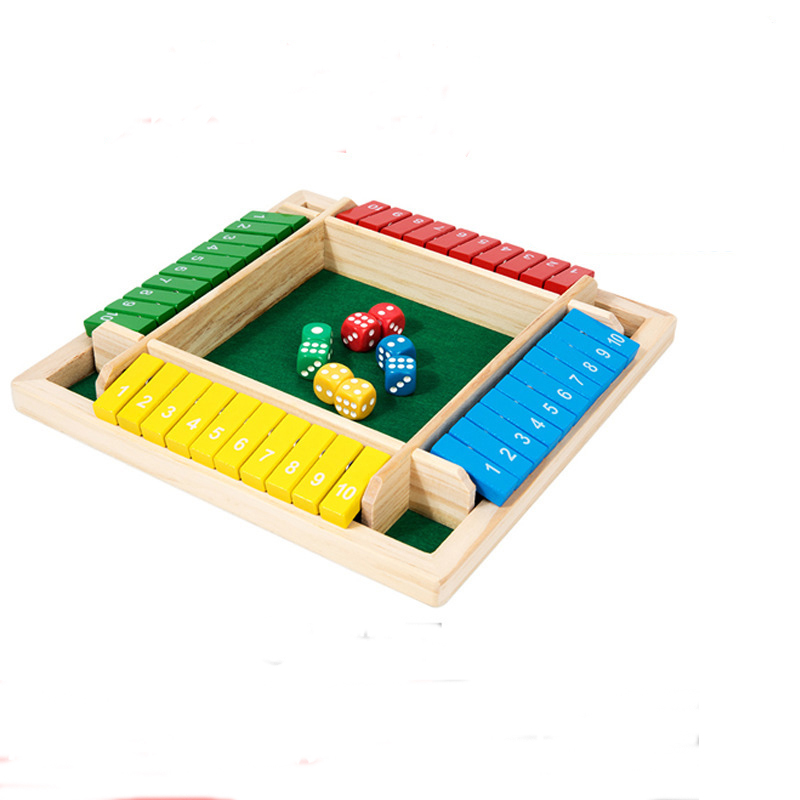 Board Game For 3 Players - Jeu de société d'arithmétique avec dés