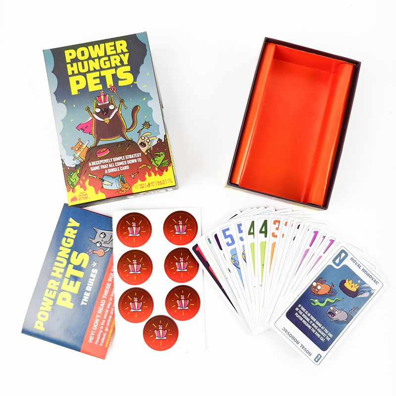 Board Game Quiz - Jeu de cartes pour animaux de