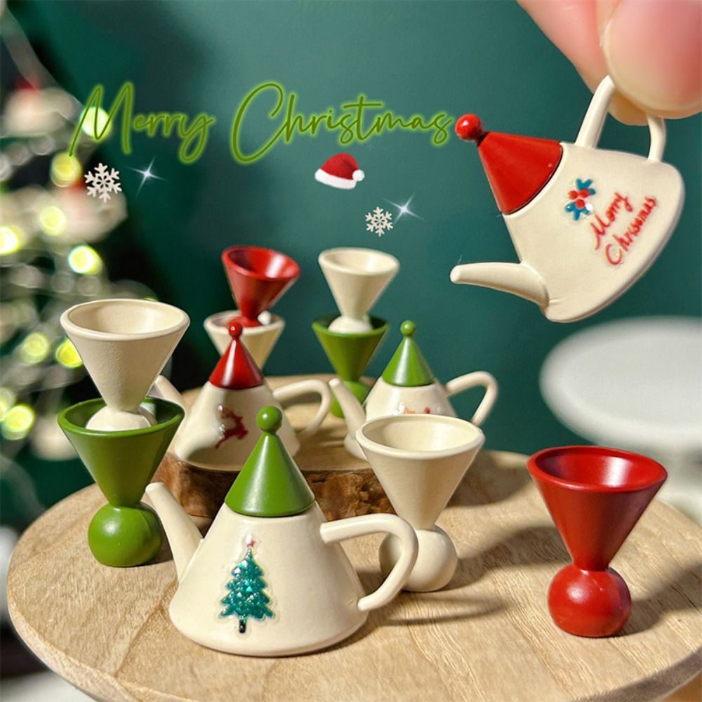 Miniature Painting Set - Service à thé Miniature pour maison