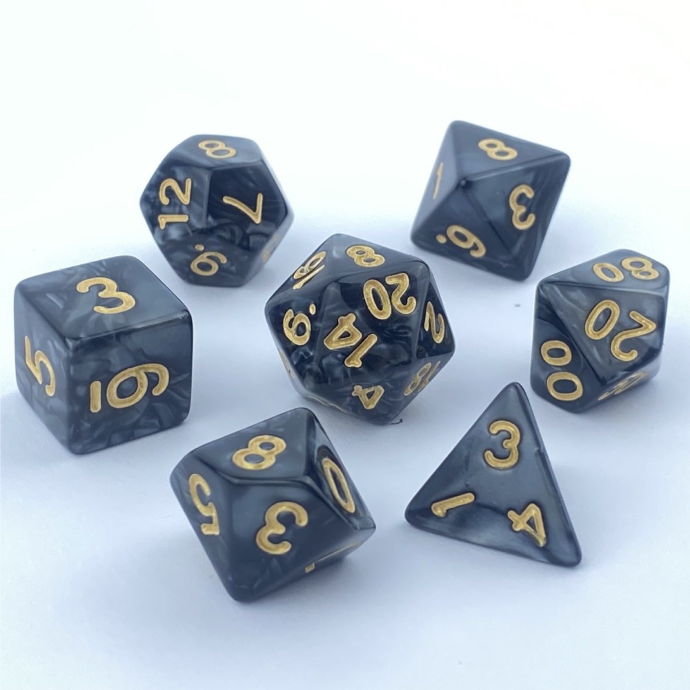 Game Token Counter - Jeu de dés à 7 pièces,