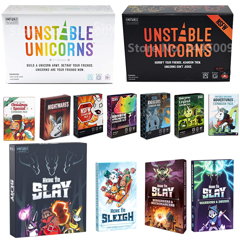 Board Game Exploding Kittens - Nairobi Orns-Jeu de cartes de Noël,