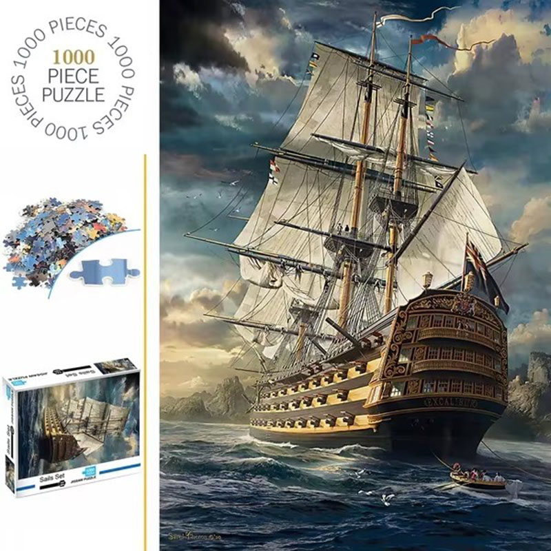 Jigsaw Puzzle Adult - S64-Ensemble de puzzles pour adultes, 1000