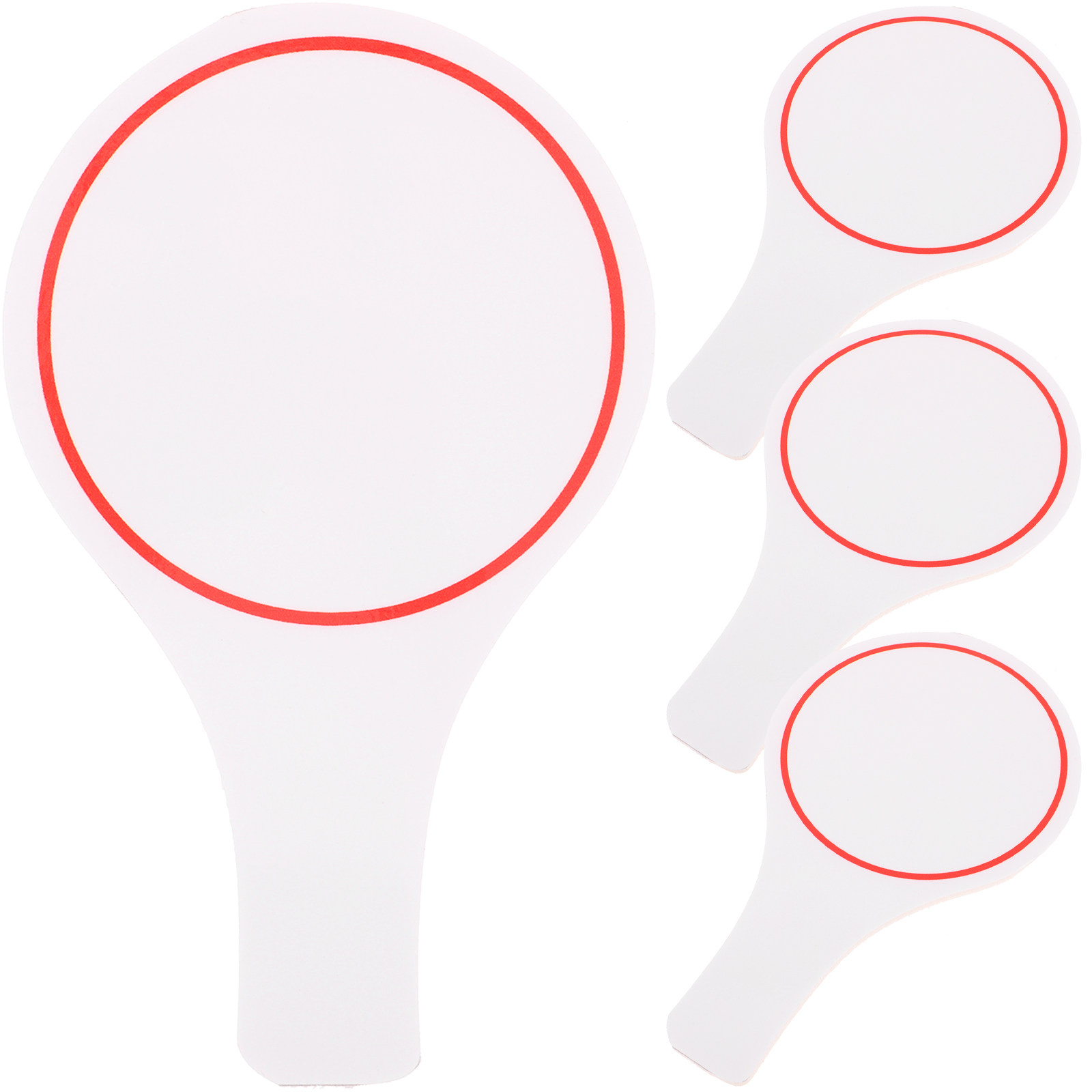 Board Game Quiz - 4 tableaux blancs effaçables multifonctionnels pour