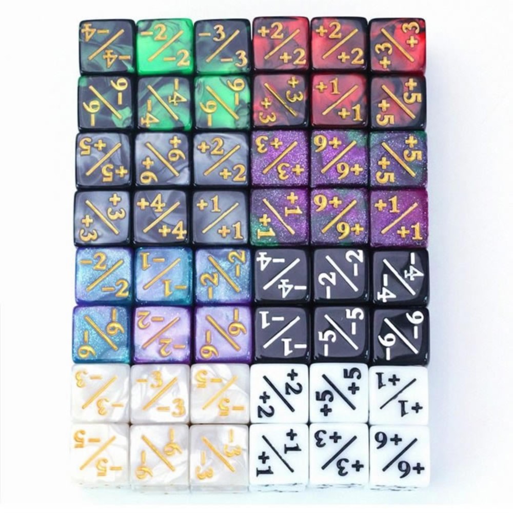 Game Token Counter - 10 pièces de compteurs de dés