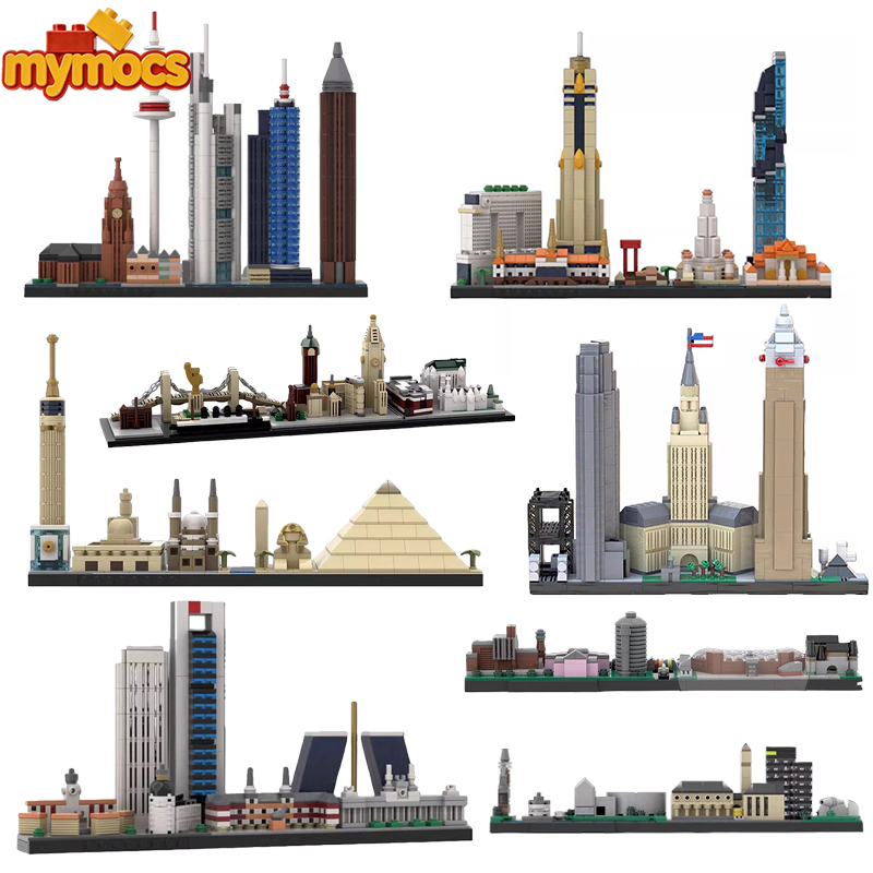 Lego Set Creator - Mymocs World City Skyline Architecture propose