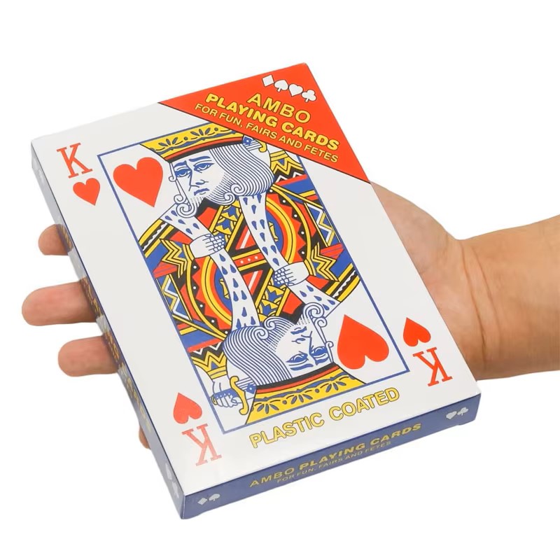 Board Game Quest - Cartes à jouer surdimensionnées Jumbo 2x