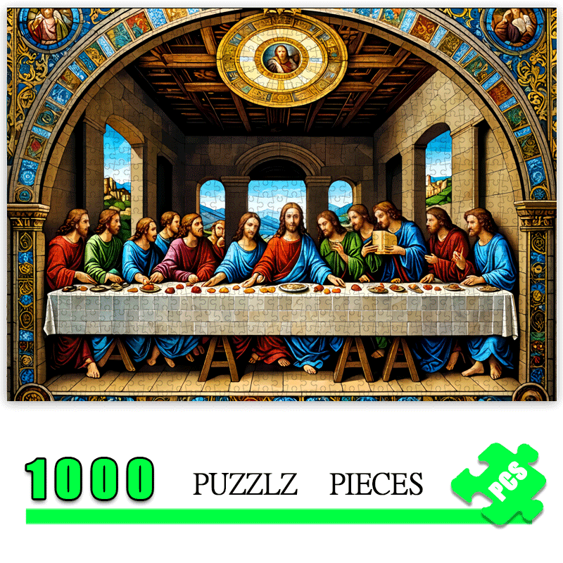 Jigsaw Puzzle Adult - 1000 pièces Dernière Cène par Leonardo