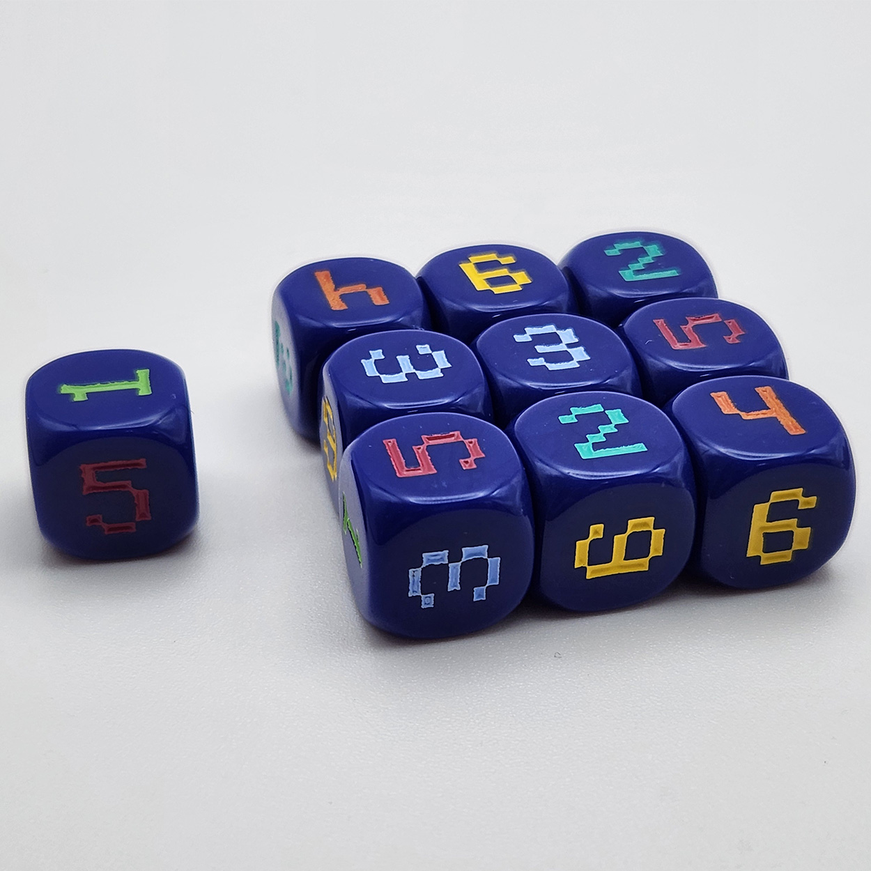 10 pièces de dés numériques à  - Game Token Counter avis et prix