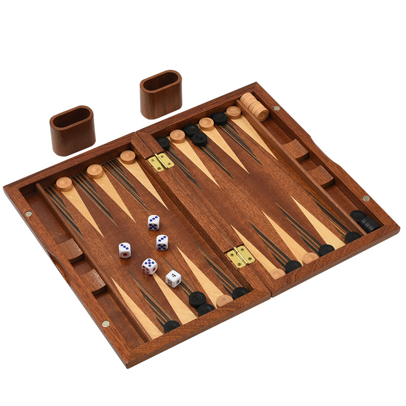 Backgammon en bois massif, fab - Board Game Zenith avis et prix