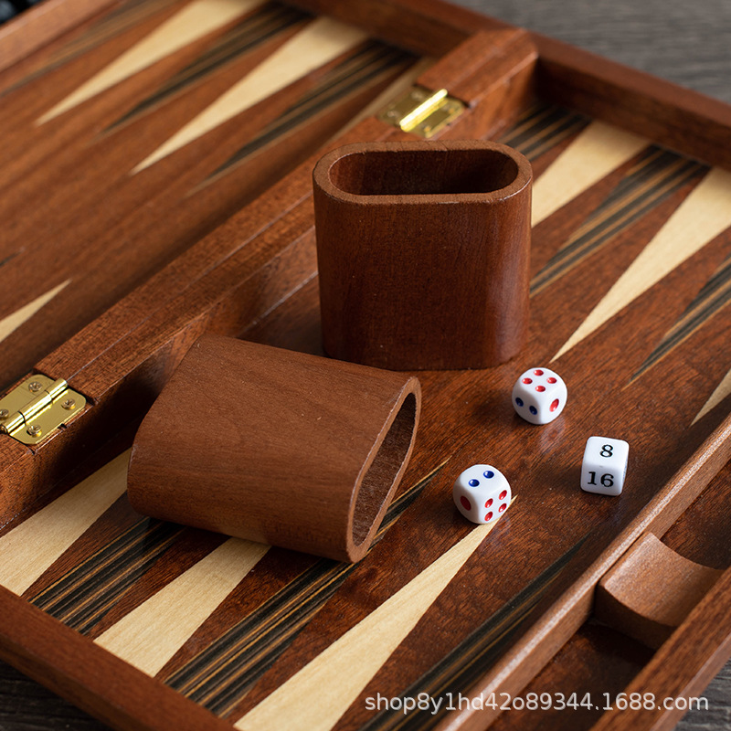Backgammon en bois massif, fab - Board Game Zenith avis et prix