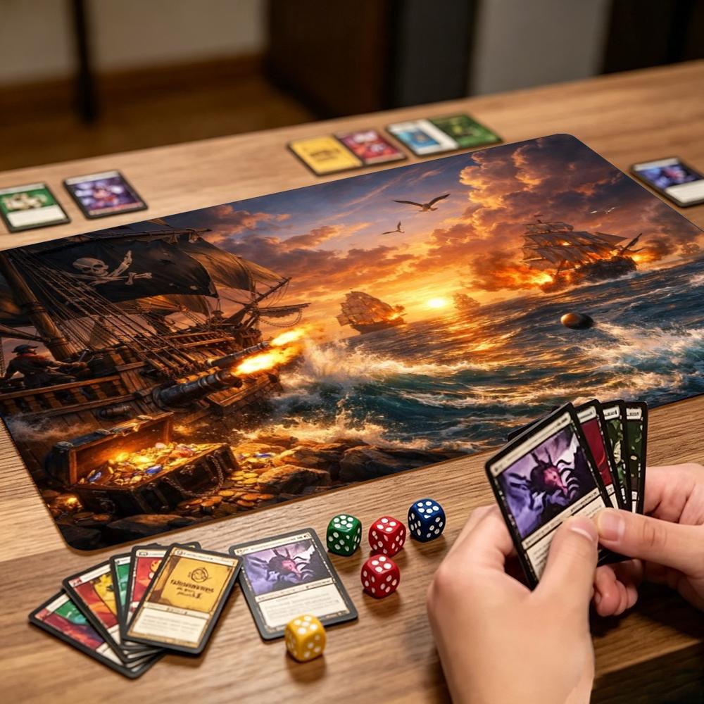 Tapis de jeu étendu Fantasy Pi - Board Game Pirates avis et prix