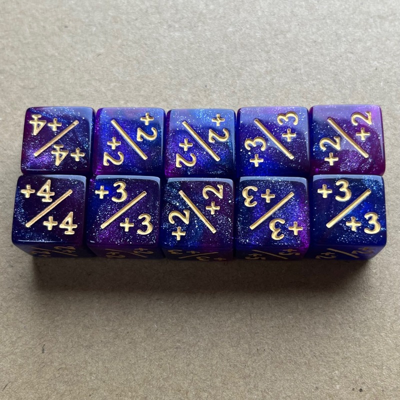 Dés de 16 mm Plus-Moins, marqu - Game Token Counter avis et prix