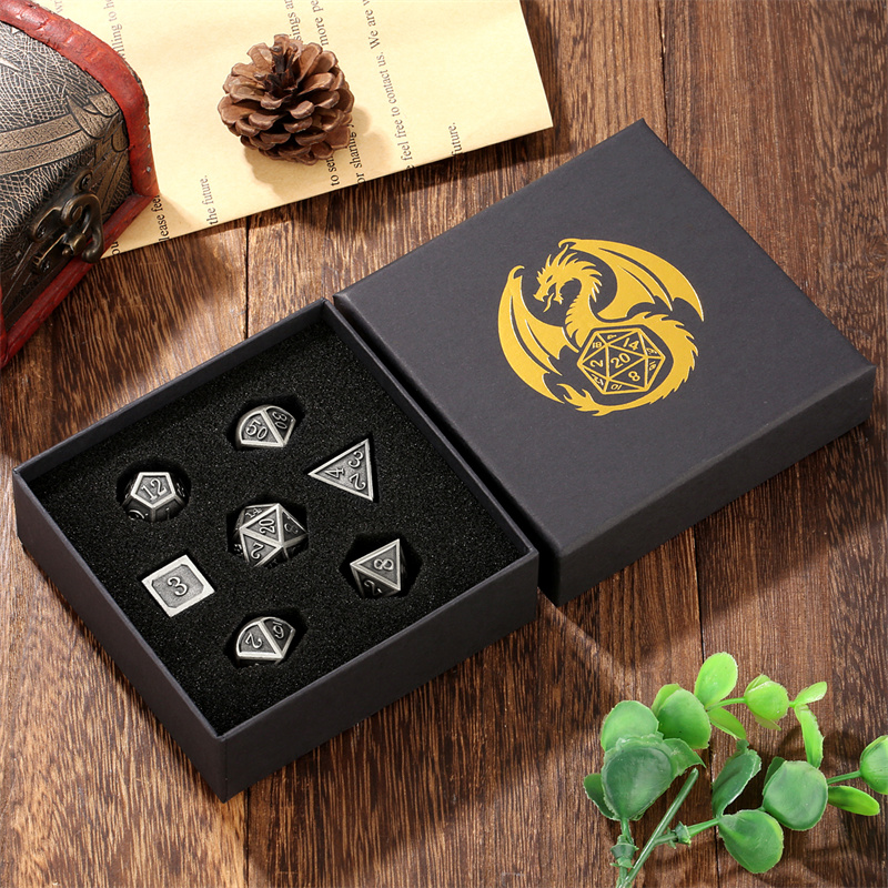7 pièces/ensemble dés polyédri - Board Game Roleplay avis et prix