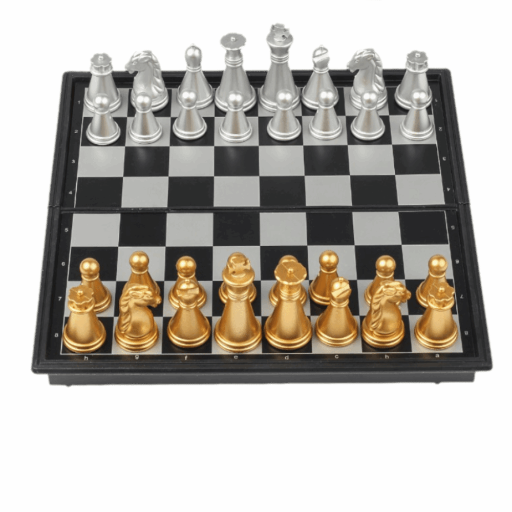 Jeu d'échecs miniature en or e - Magnetic Travel Chess avis et prix