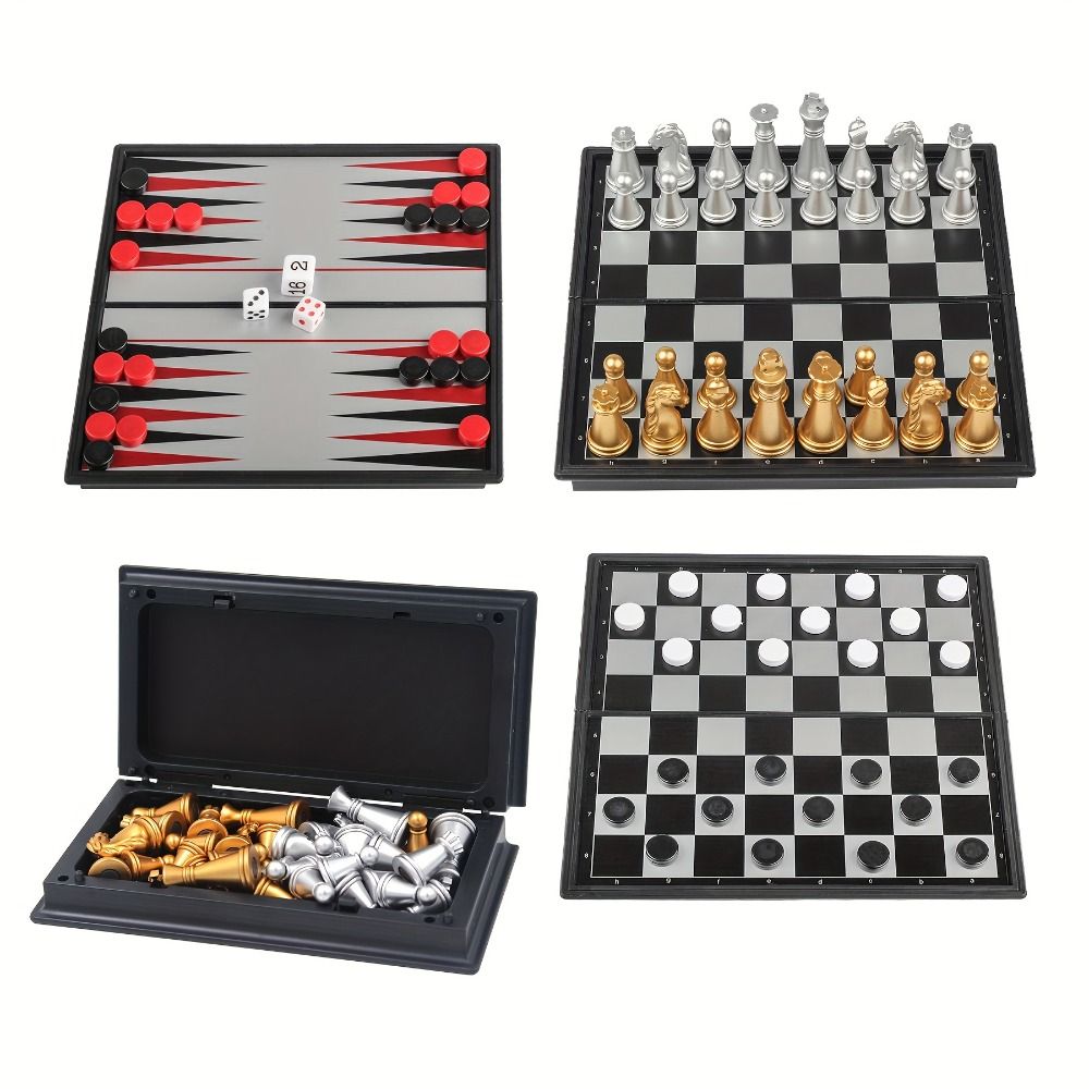 Jeu d'échecs miniature en or e - Magnetic Travel Chess avis et prix