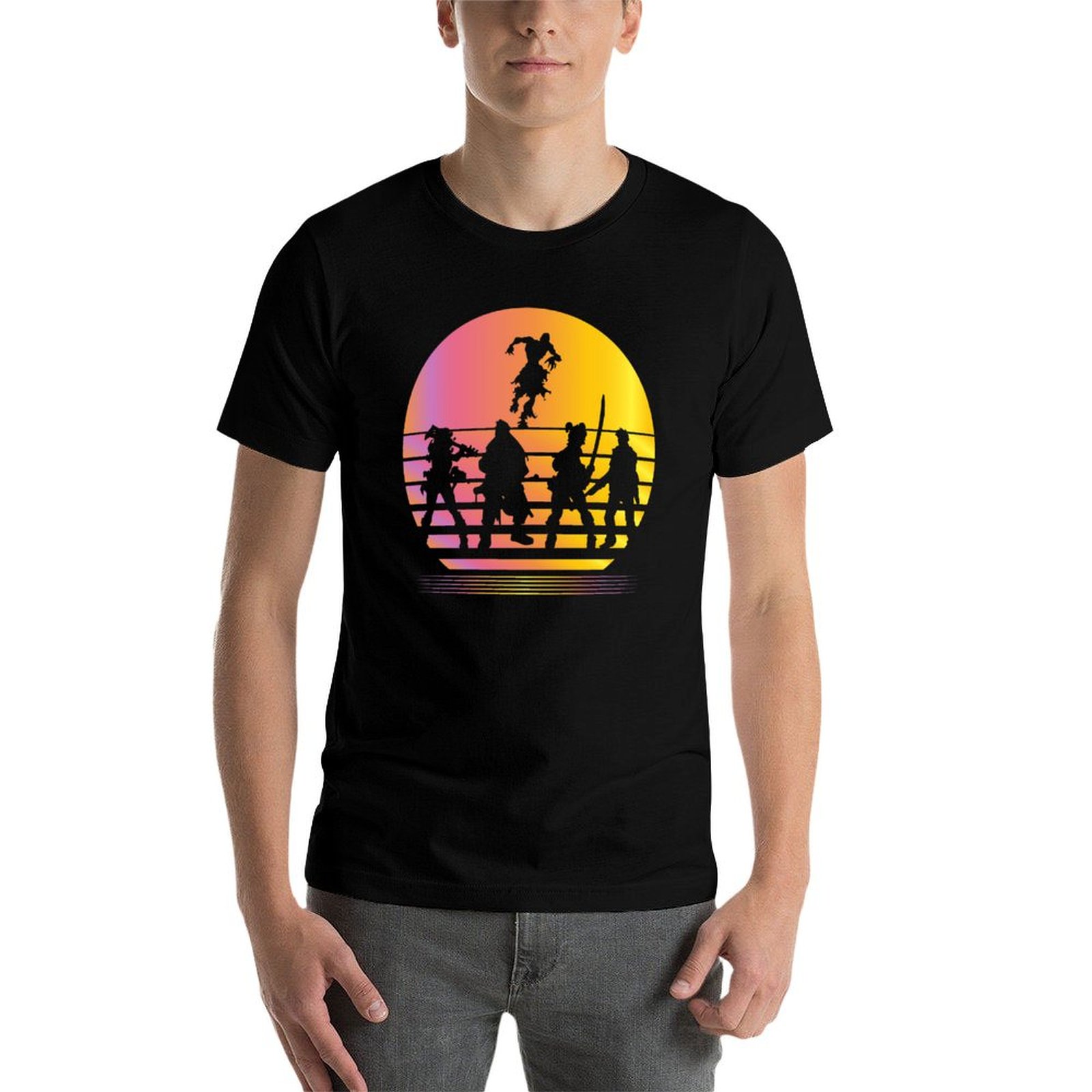 Zombicide Synthwave - T-shirt  - Board Game Inspiration avis et prix