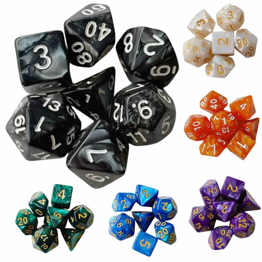 Jeu de dés à 7 pièces, jeux de - Game Token Counter avis et prix