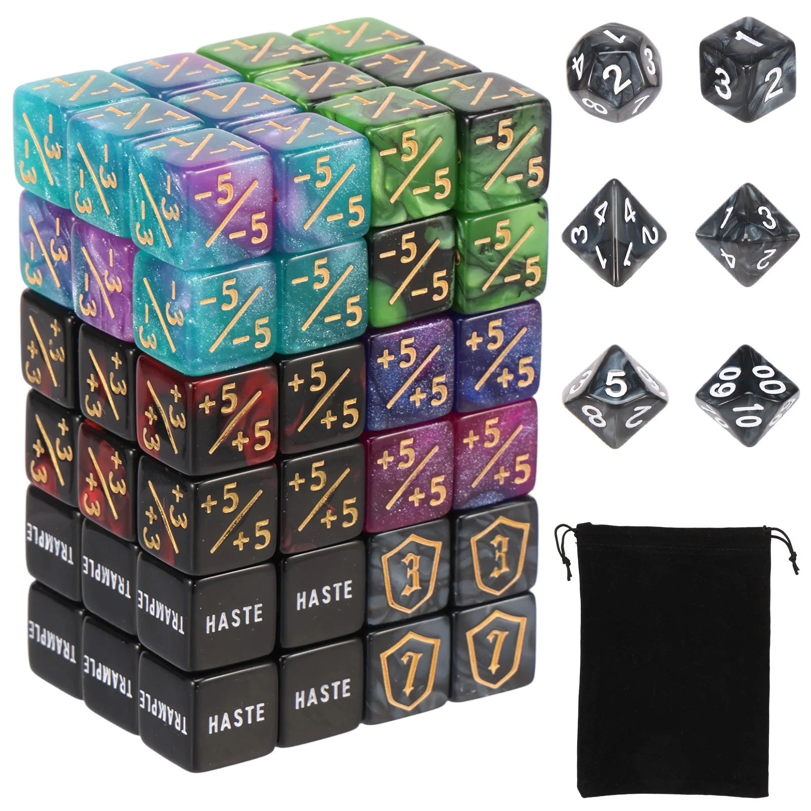 Lot de 78 dés de comptage MTG  - Game Token Counter avis et prix