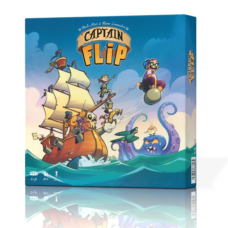 Jeu de société Captain Flip Pi - Board Game Pirates avis et prix