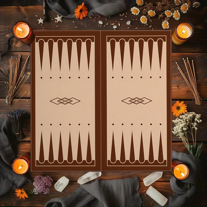 1 pièce Nappe de Tarot Marron  - Board Game Operation avis et prix