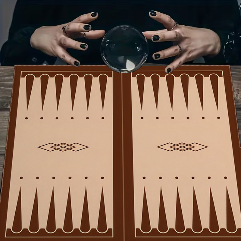1 pièce Nappe de Tarot Marron  - Board Game Operation avis et prix