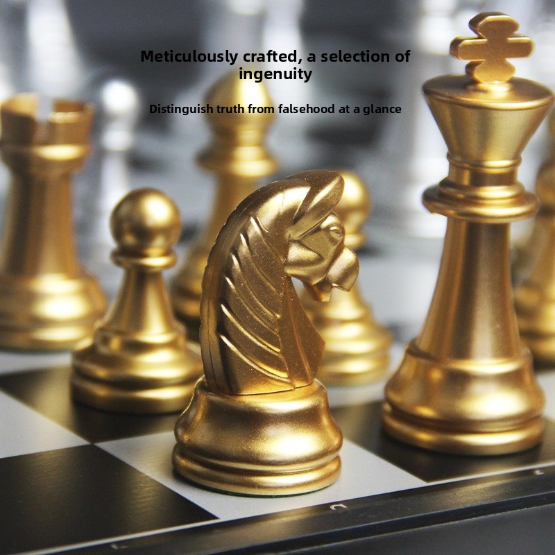 Jeu d'échecs magnétique or et  - Magnetic Travel Chess avis et prix