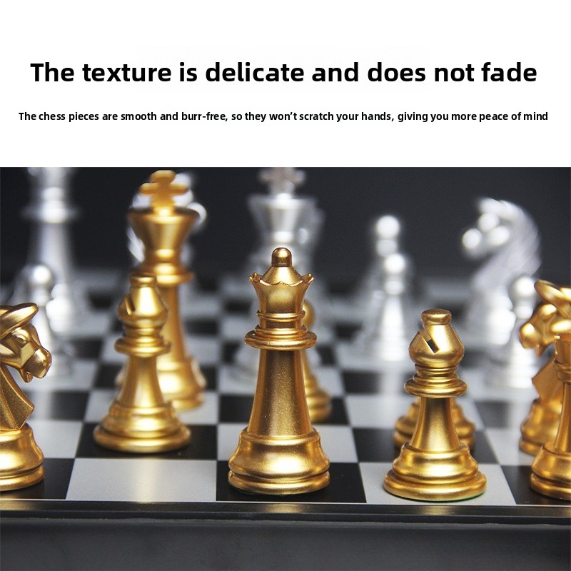Jeu d'échecs magnétique or et  - Magnetic Travel Chess avis et prix