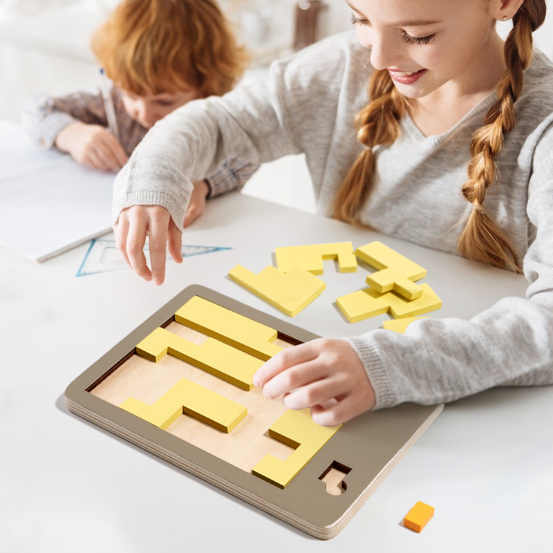 Puzzles géométriques en bois d - Jigsaw Puzzle Adult avis et prix