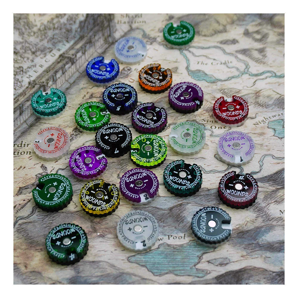 Traqueur de plaies de 20 mm 1  - Game Token Counter avis et prix