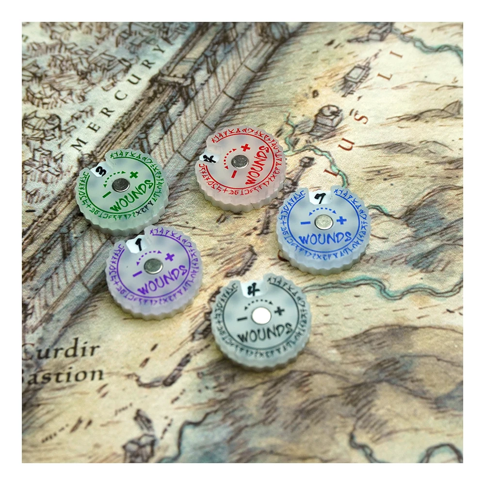 Traqueur de plaies de 20 mm 1  - Game Token Counter avis et prix