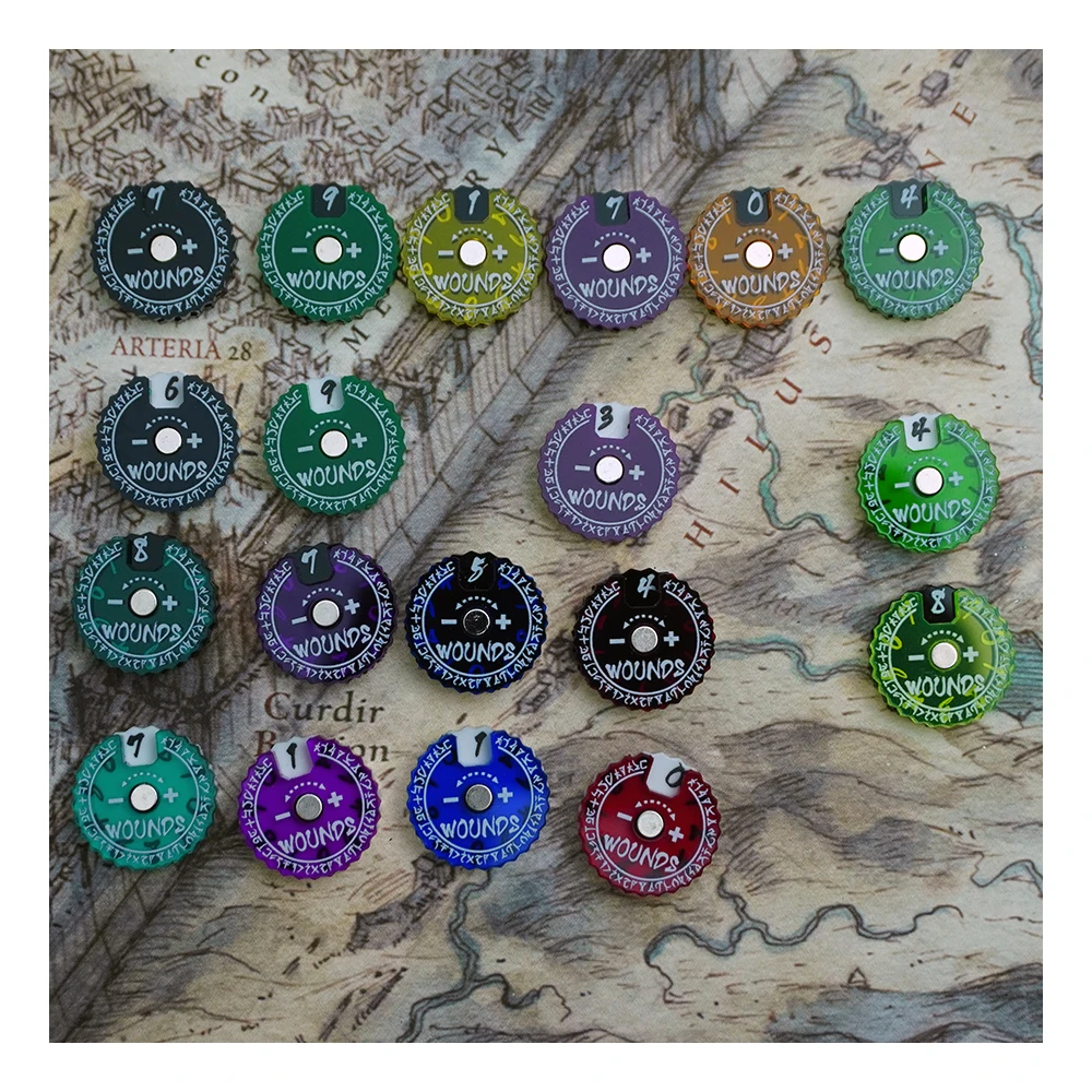 Traqueur de plaies de 20 mm 1  - Game Token Counter avis et prix