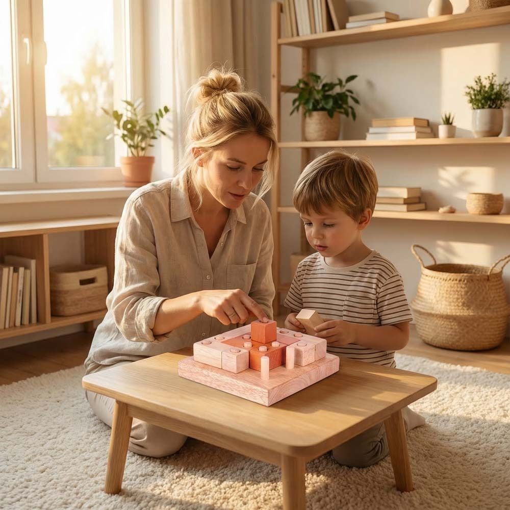 Jeu de puzzle géométrique créa - Board Game For Kids avis et prix