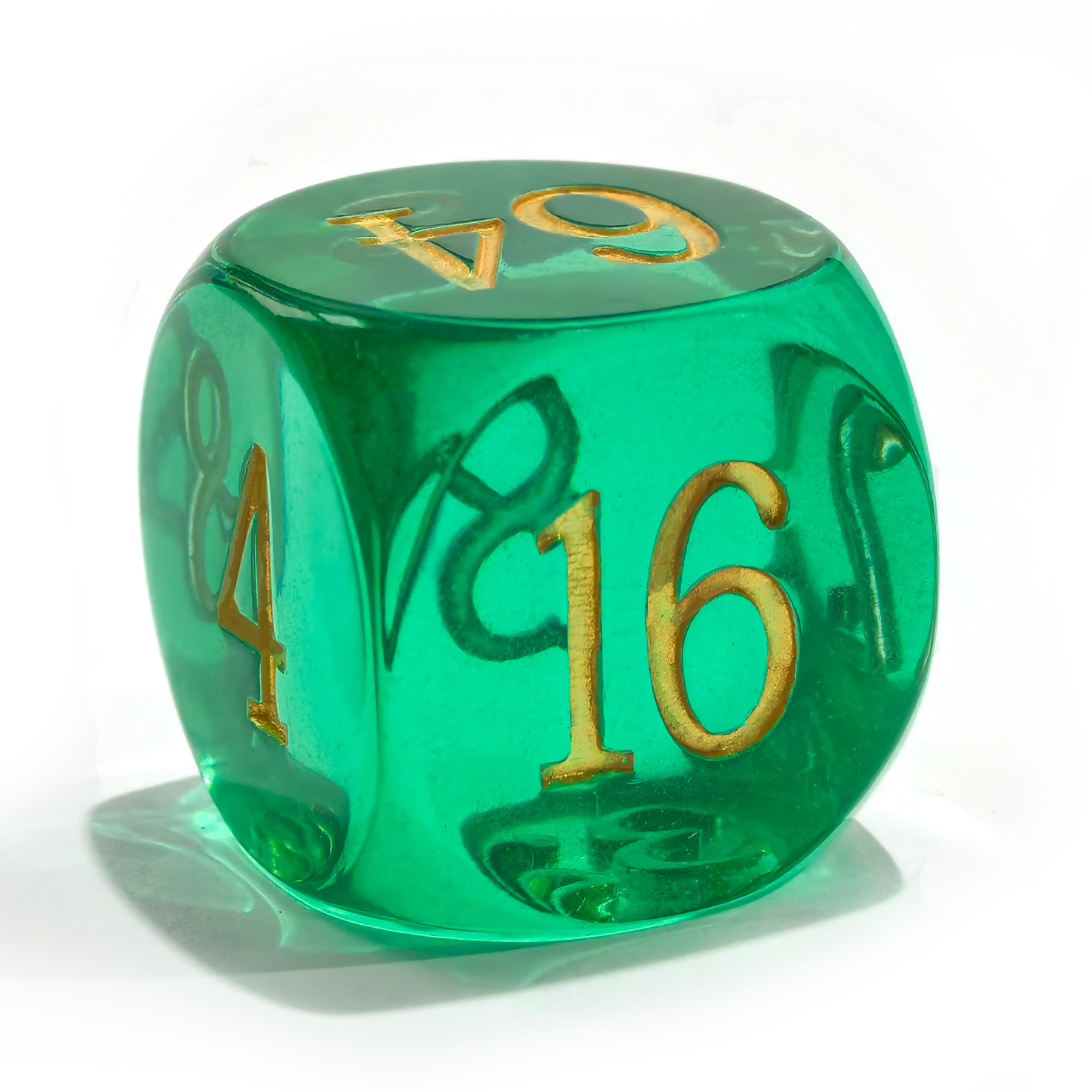 Grands dés translucides de Cub - Board Game Operation avis et prix